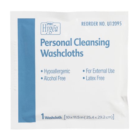 Washcloths Wipes Personal Wipe Hygea® Individual .. .  .  